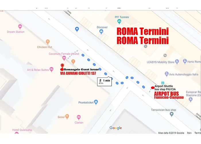 Pensión Romangelo Termini